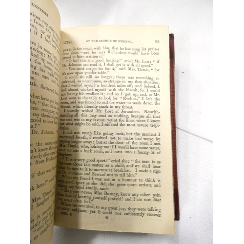 230 - <strong>D'ARBLAY MADAME (FANNY BURNEY).&nbsp;&nbsp;</strong>Diary & Letters ... Edited by Her Ni...