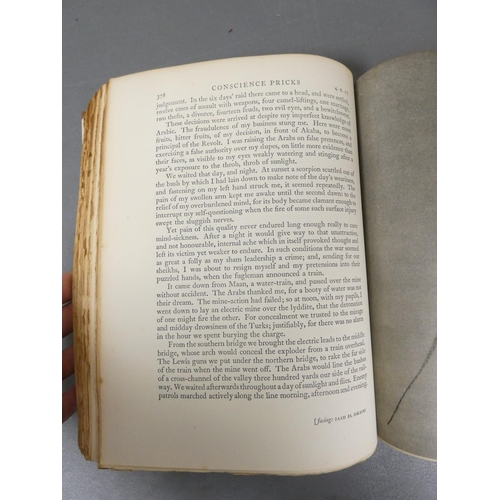 72 - LAWRENCE T. E.&nbsp;&nbsp;Seven Pillars Of Wisdom. Illus. & maps. Orig. brown cloth, some spotti... 