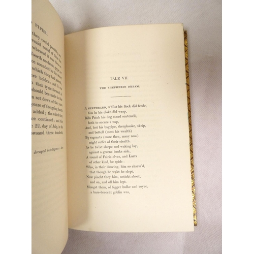 90 - FORE-EDGE PAINTING.  Ritson Joseph. Fairy Tales Now First Collected to which are Prefixed Two Disser... 