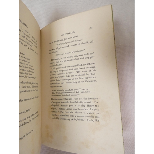 90 - FORE-EDGE PAINTING.  Ritson Joseph. Fairy Tales Now First Collected to which are Prefixed Two Disser... 