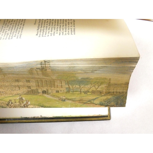 91 - FORE-EDGE PAINTING.  Campbell Thomas.  The Poetical Works. Eng. frontis. & text vignettes. Nice ... 