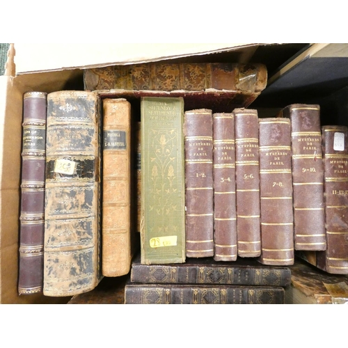 95 - Calf Bound & others.&nbsp;&nbsp;A carton of various vols.