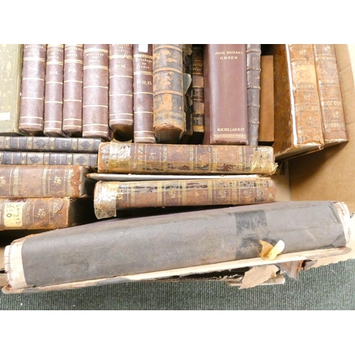 95 - Calf Bound & others.&nbsp;&nbsp;A carton of various vols.