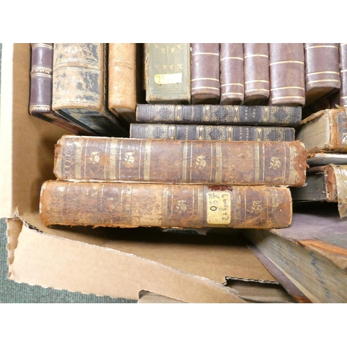 95 - Calf Bound & others.&nbsp;&nbsp;A carton of various vols.