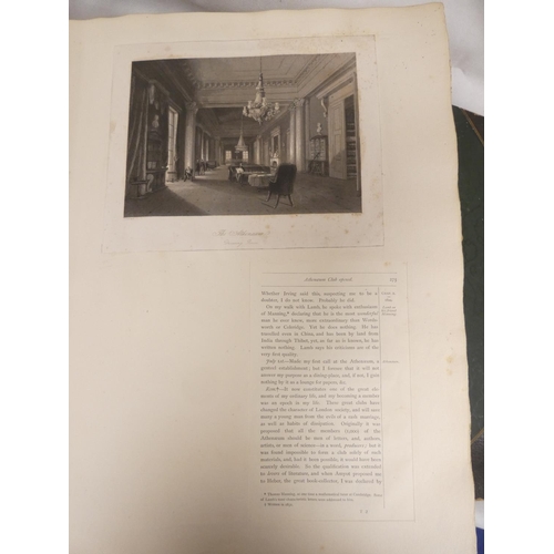 97 - SADLER THOMAS (Ed).  Diary Reminiscences & Correspondence of Henry Crabb Robinson. 2 vols. in fo... 