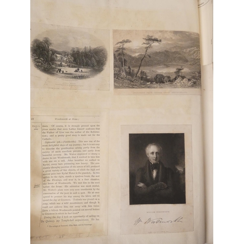 97 - SADLER THOMAS (Ed).  Diary Reminiscences & Correspondence of Henry Crabb Robinson. 2 vols. in fo... 