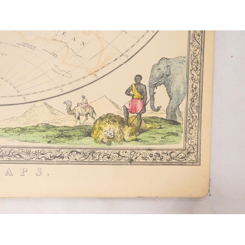 70 - BETTS JOHN.  The London Modern Atlas. 24 double page & 2 single page col. eng. maps, each within... 