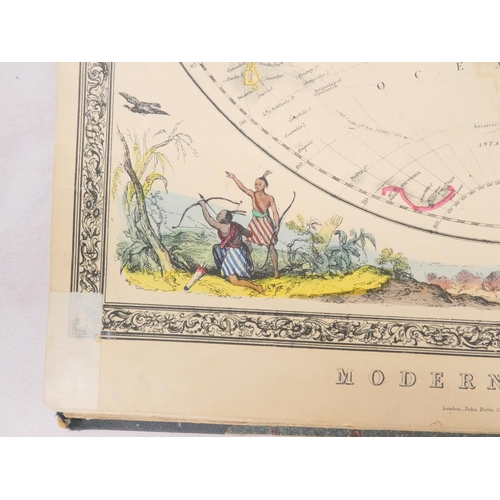 70 - BETTS JOHN.  The London Modern Atlas. 24 double page & 2 single page col. eng. maps, each within... 