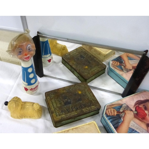 352 - Collection of various tools, purses, toolbox etc.