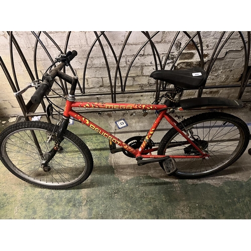 488 - Peugeot red bike.