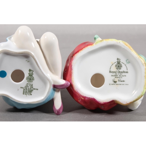 254 - Royal Doulton figures to include The Bedtime Story HN 2059, Alice HN 2158, Affection HN 2236 and Hom... 