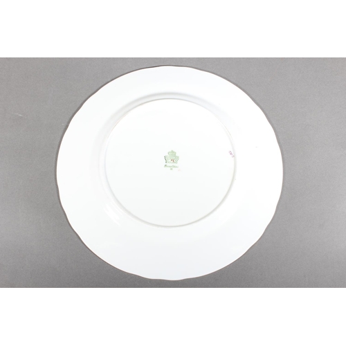 285 - Aynsley Fallen Fruits by D Jones cabinet plate, 26cm diameter.