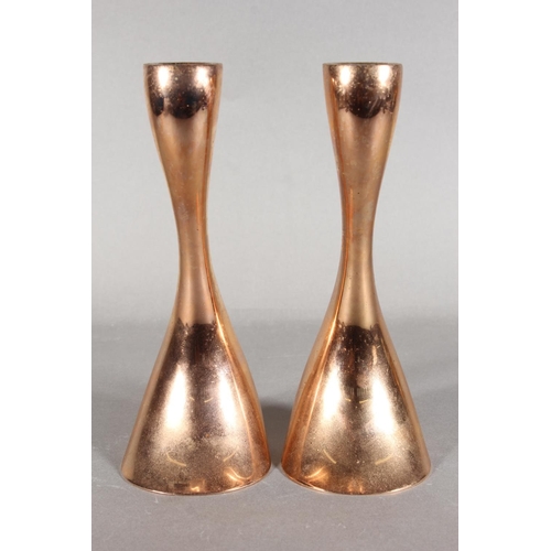 286 - Pair of Georg Jensen candlesticks.