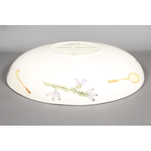 20 - Nether Kinnadder Scottish Pottery charger, dated 1999.