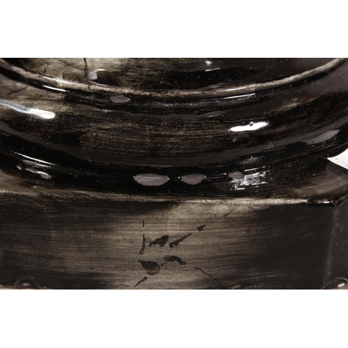 21 - Porcelain female bust in Victorian dress with locket, 50cm high.