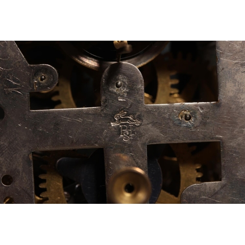 25 - Vintage carriage clock, with white face and two subsidiary dials.