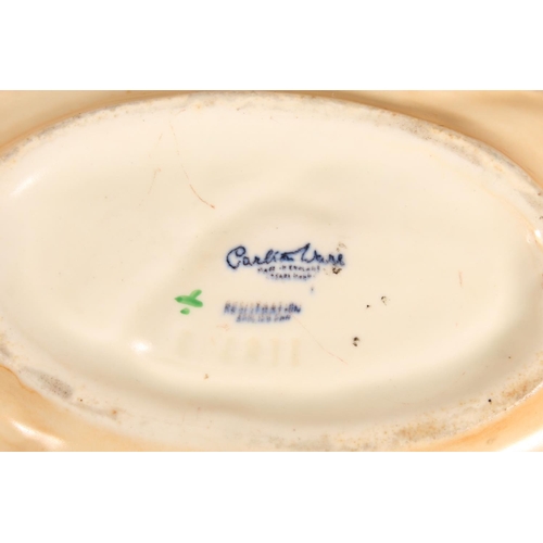 63A - Two Carlton ware Oak Tree design shaped bowls.