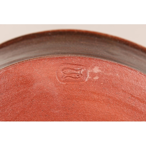 73 - Scottish Studio Pottery bowl with sheep and moon decoration by Christine Smith for Barnbarroch Potte... 