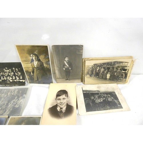 180 - Collection of photos and postcards to include Cairo, Lancaster etc.