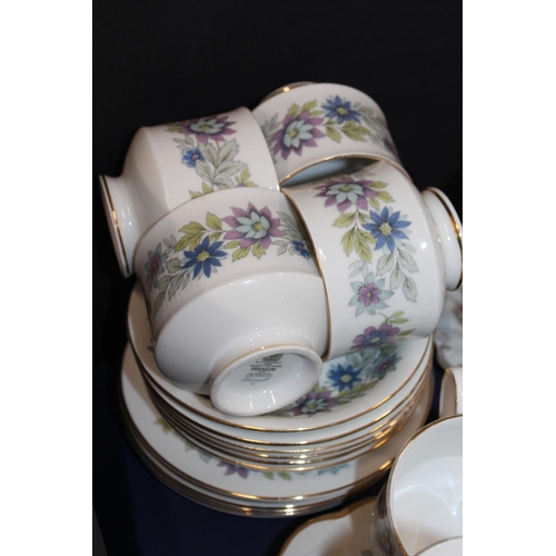 127 - Royal Albert Winsome teaset, a Cheswell teaset, Haviland & Co. coffee set, etc.