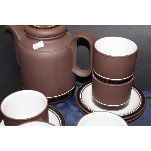 145 - Hornsea Contrast oven-to-tableware teaset.