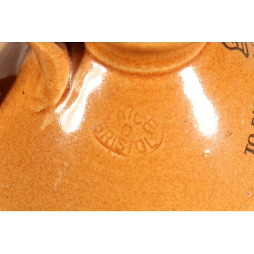 156 - Crown Botanic Brewery of Cardiff stoneware flagon.