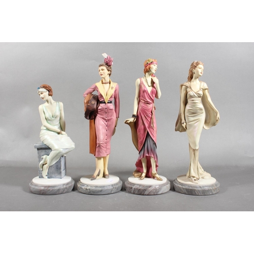 98 - Four Royal Doulton Classic figures modelled by Timothy Potts.