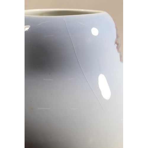 169 - Bing & Grondahl of Denmark porcelain baluster vase with fruiting vine decoration, signed to base... 