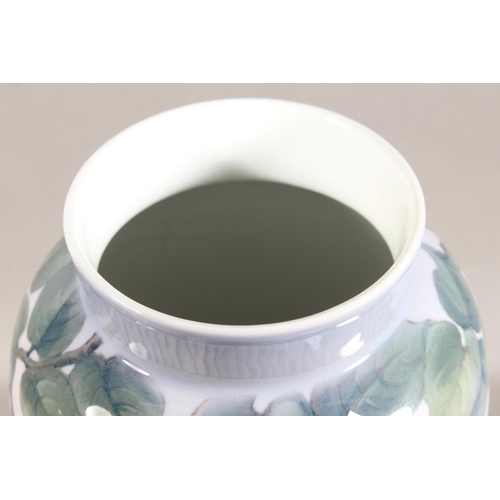 189 - Bing & Grondahl of Denmark Fuchsia vase, signed to base, #7296/196, 40cm high.