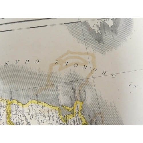 70 - BETTS JOHN.  The London Modern Atlas. 24 double page & 2 single page col. eng. maps, each within... 