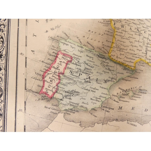 70 - BETTS JOHN.  The London Modern Atlas. 24 double page & 2 single page col. eng. maps, each within... 