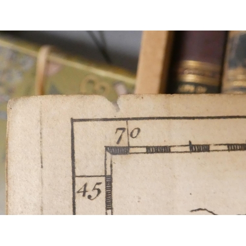 92 - THE SCOTS MAGAZINE.  Bound vol. 37. Fldg. eng. map of Thirty-miles round Boston. Poor bdg., brds. de... 