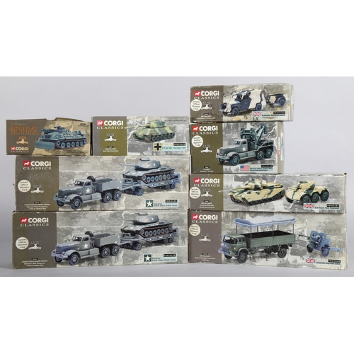 Corgi Classics Fighting Vehicles collection (8)