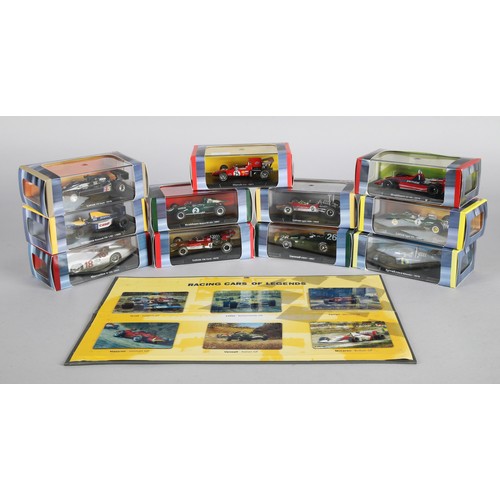Collection of Atlas Editions scale model Grand Prix Legends of Formula ...