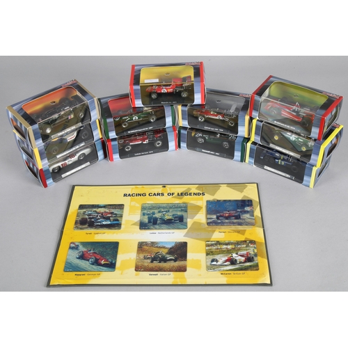 Collection of Atlas Editions scale model Grand Prix Legends of Formula ...