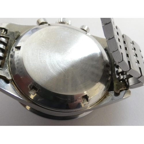 89 - Omega. Vintage 1960s pre-moon Ed White Speedmaster twin puhser chronograph wristwatch Ref 105.003-65... 