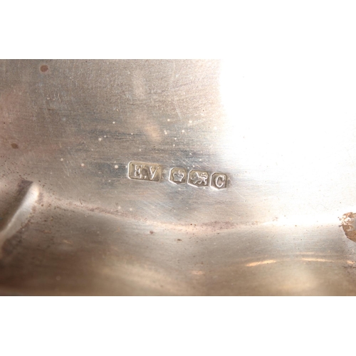 24 - Geo VI silver lobed shaped dish with wavy edged rim, Viner's Ltd (Emile Viner), Sheffield, 1945, 278... 