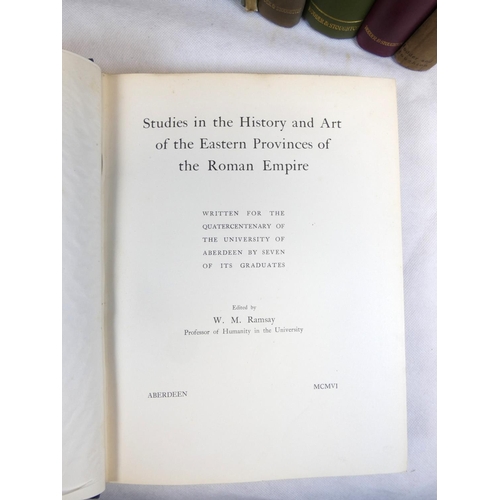 11 - RAMSAY SIR WILLIAM.  11 various vols., theological & other history incl. The Historical Geograph... 