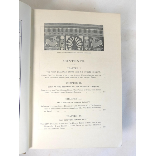 16 - MASPERO G.&nbsp;&nbsp;The Struggle of the Nations, Egypt, Syria & Assyria. Plates & illus. Q... 