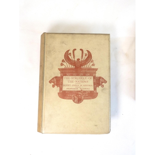 16 - MASPERO G.&nbsp;&nbsp;The Struggle of the Nations, Egypt, Syria & Assyria. Plates & illus. Q... 