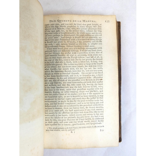 19 - CERVANTES MIGUEL DE. The Life & Exploits of ... Don Quixote, trans. by Charles Jarvis. 2 vols. E... 