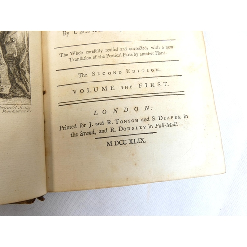 19 - CERVANTES MIGUEL DE. The Life & Exploits of ... Don Quixote, trans. by Charles Jarvis. 2 vols. E... 