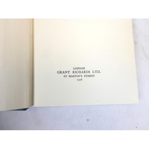21 - JOYCE JAMES.  Exiles, A Play in Three Acts. Half title. Cloth backed brds. with paper labels to back... 