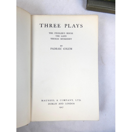 25 - MARTYN EDWARD.  The Dream Physician, Play in Five Acts. Calf backed orig. brds. Allbet Press, Dublin... 
