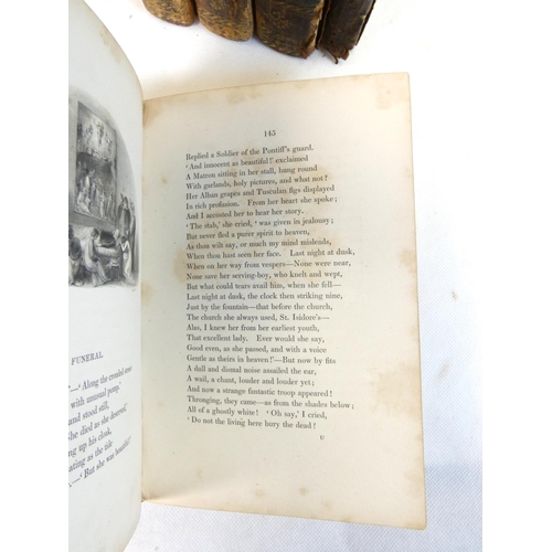 3 - (PERCY BISHOP).&nbsp;&nbsp;Reliques of Ancient English Poetry. 3 vols. Half titles, eng. frontis, ti... 