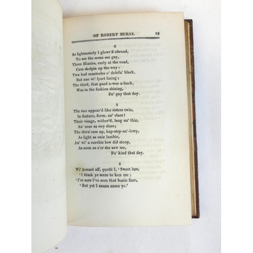 4 - BURNS ROBERT.&nbsp;&nbsp;The Poetical Works. 2 vols. Good eng. vignettes by&nbsp;Bewick. 16mo. Nice ... 
