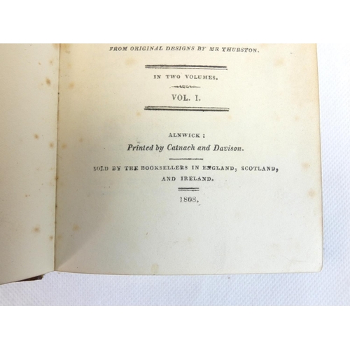 4 - BURNS ROBERT.&nbsp;&nbsp;The Poetical Works. 2 vols. Good eng. vignettes by&nbsp;Bewick. 16mo. Nice ... 