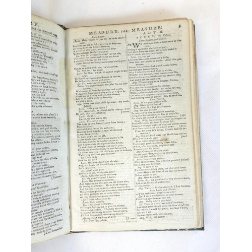 5 - SHAKESPEARE WILLIAM.&nbsp;&nbsp;Measure for Measure, A Comedy as it is Acted at the Theatres Royal i... 
