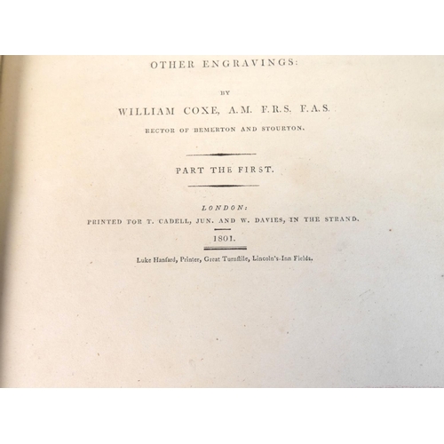 8 - COXE WILLIAM.&nbsp;&nbsp;An Historical Tour in Monmouthshire Illustrated With Views by Sir R. C. Hoa... 
