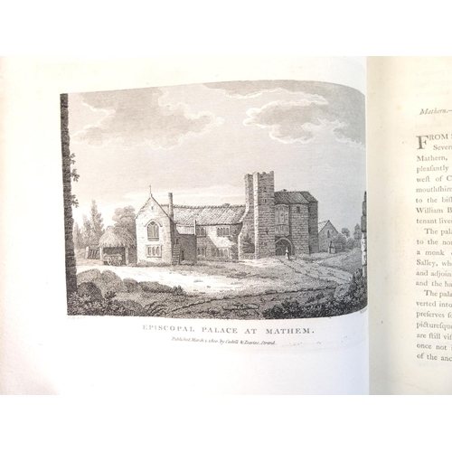 8 - COXE WILLIAM.&nbsp;&nbsp;An Historical Tour in Monmouthshire Illustrated With Views by Sir R. C. Hoa... 
